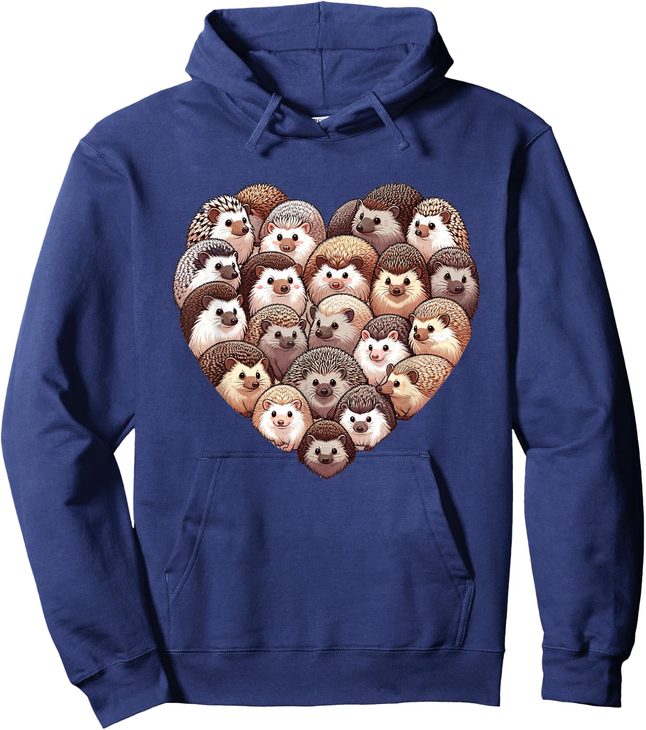 Lovely Hedgehog Lover Hedgehogs Hoodie - Hoodie | Navy