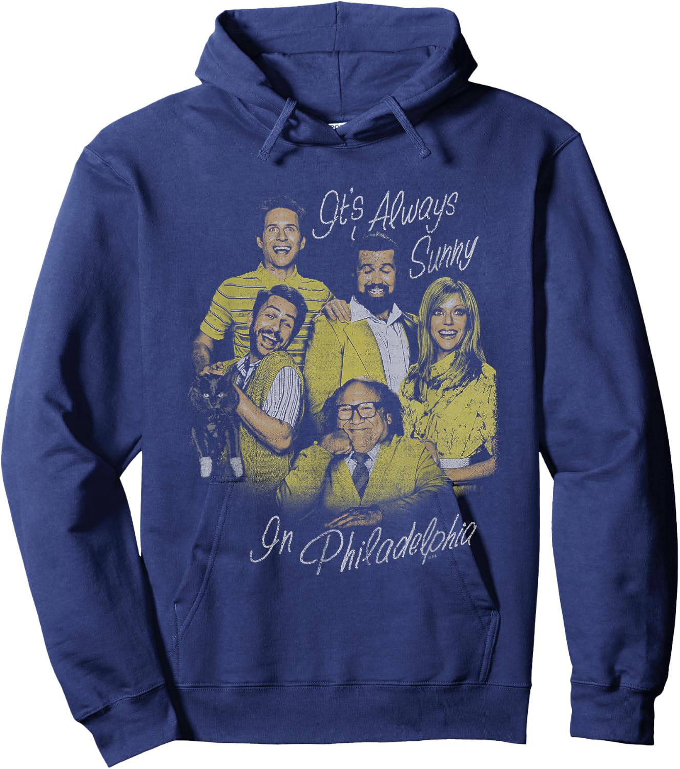 It's Always Sunny In Philadelphia The Gang's All Here Hoodie - Hoodie | Navy