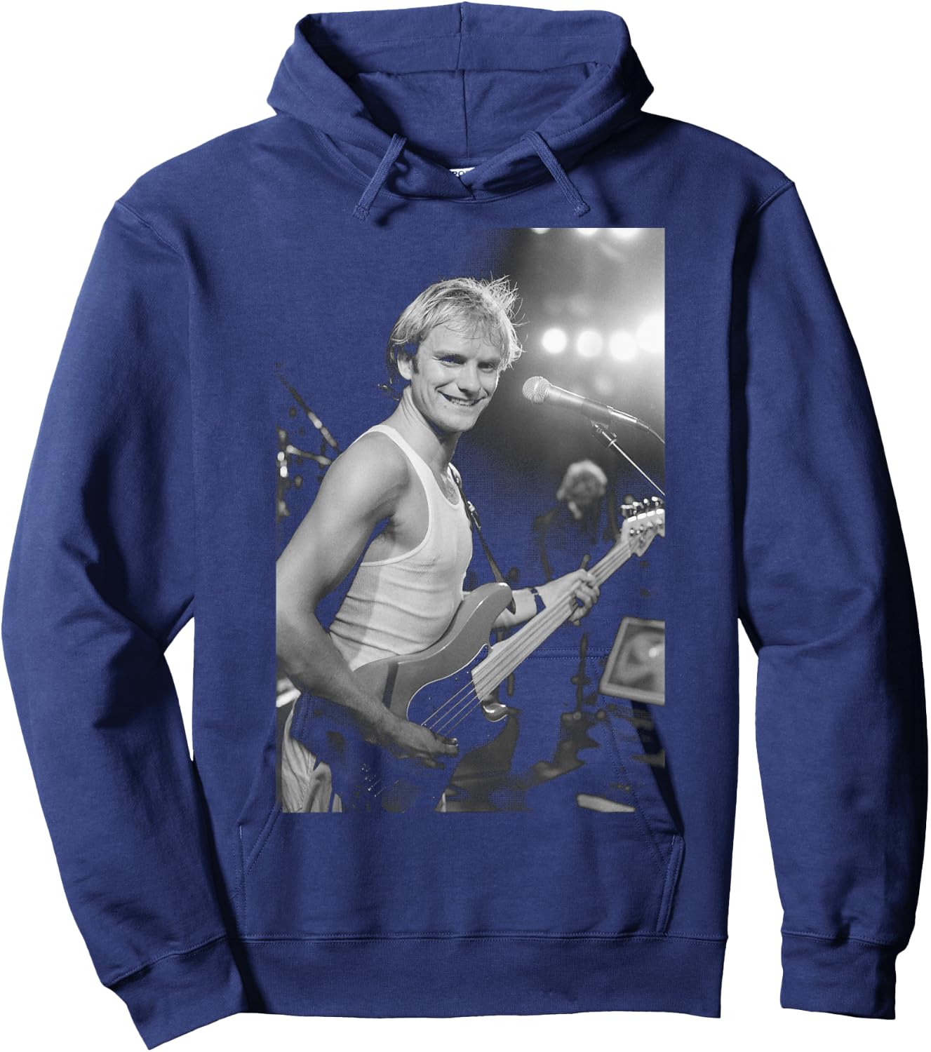 Sting, singer of The Police, on American tour in 1980 Hoodie - Hoodie | Navy