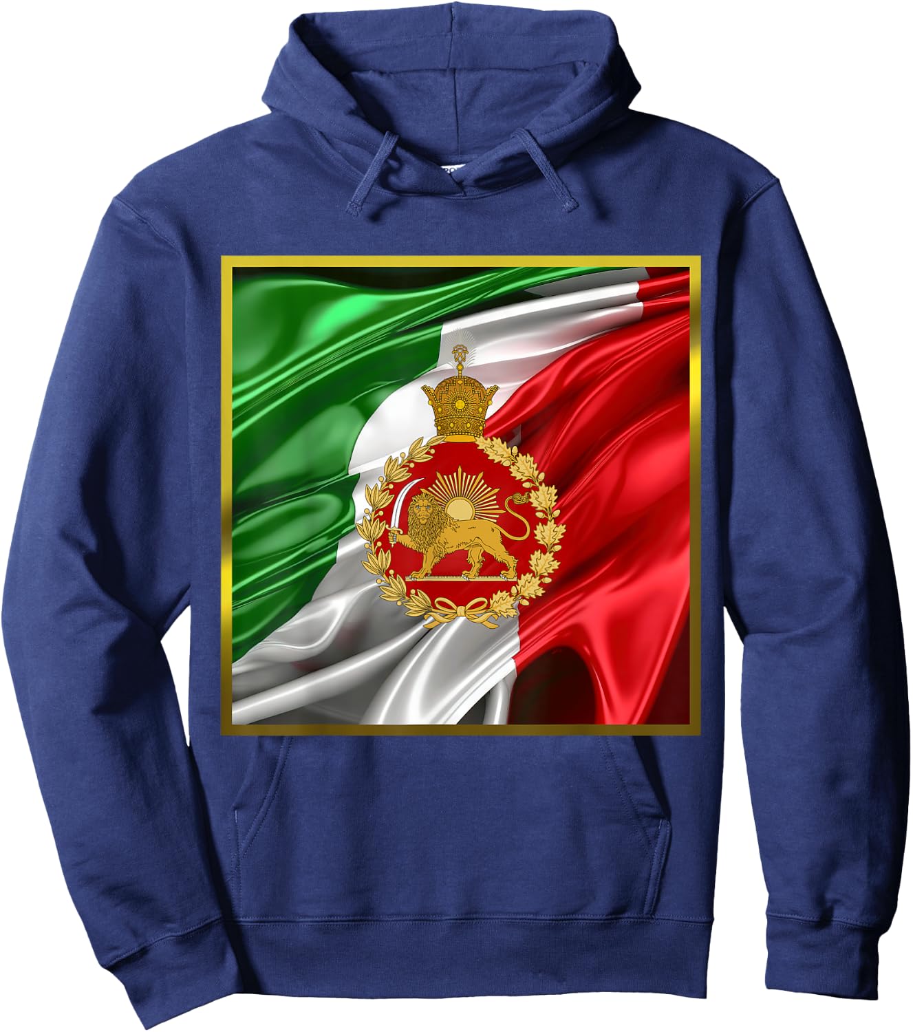 Pahlavi dynasty city police Persian Empire Hoodie - Hoodie | Navy