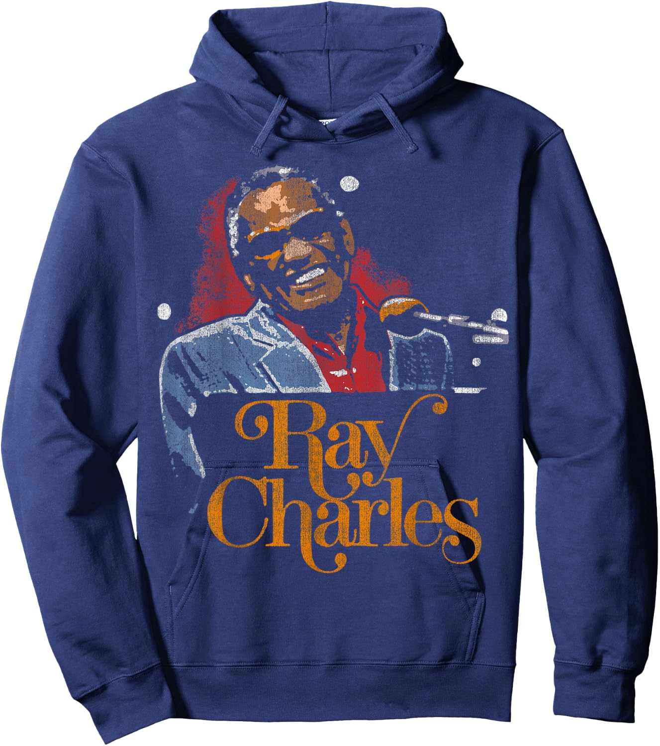 Ray Charles - Ein Millionen-Dollar-Lächeln Hoodie - Hoodie | Navy