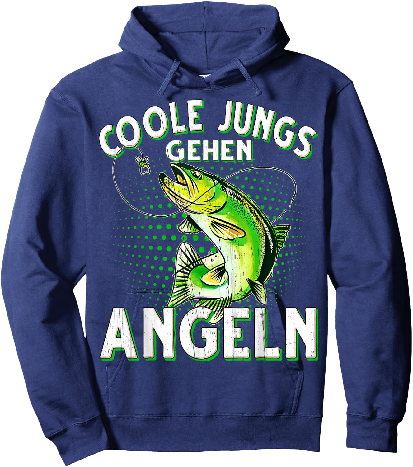 Cool Boys Going Fishing Fishing Fishing , black, s Hoodie - Hoodie | Navy