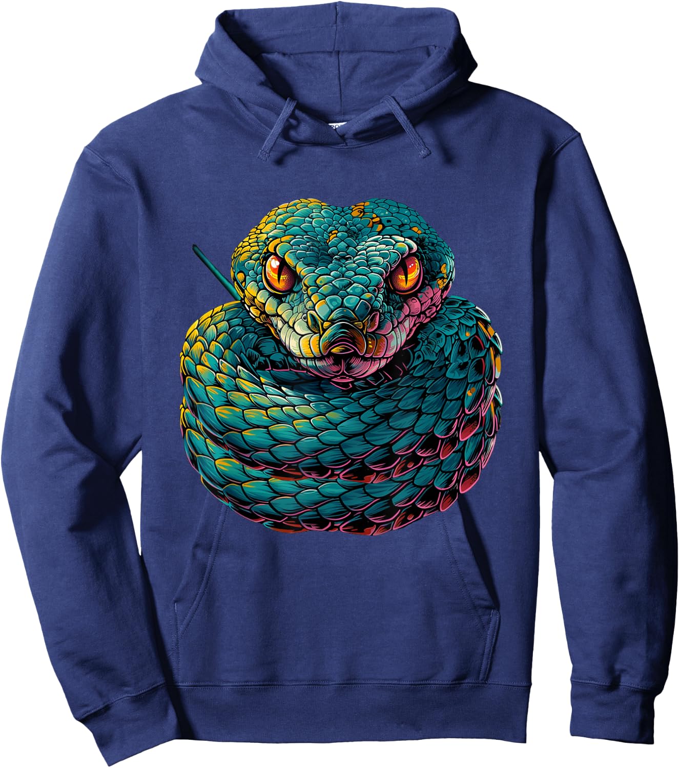 Pit Viper Snake Hoodie - Hoodie | Navy