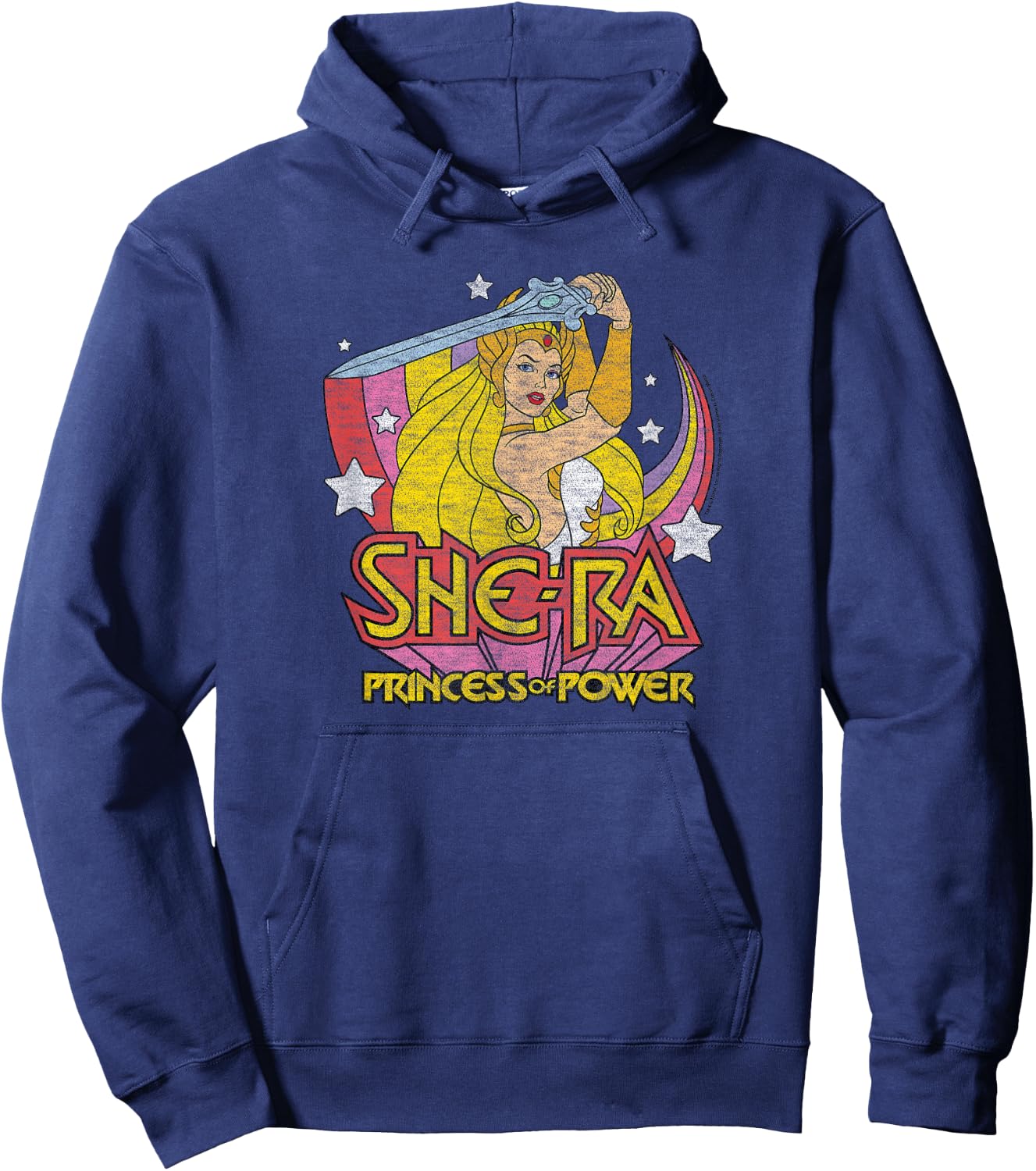 She-Ra – Prinzessin der Macht Schwert, Regenbogen Hoodie - Hoodie | Navy