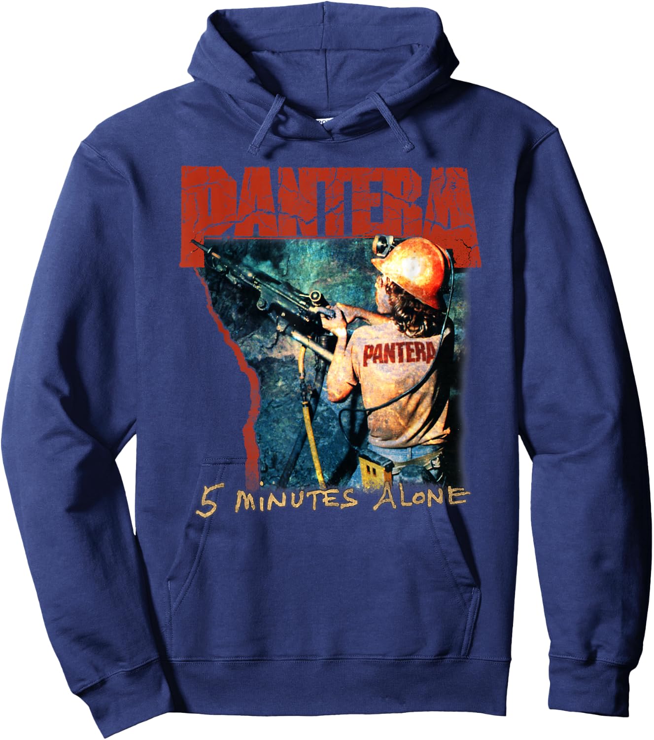 Pantera Offizielles 5 Minuten allein Hoodie - Hoodie | Navy