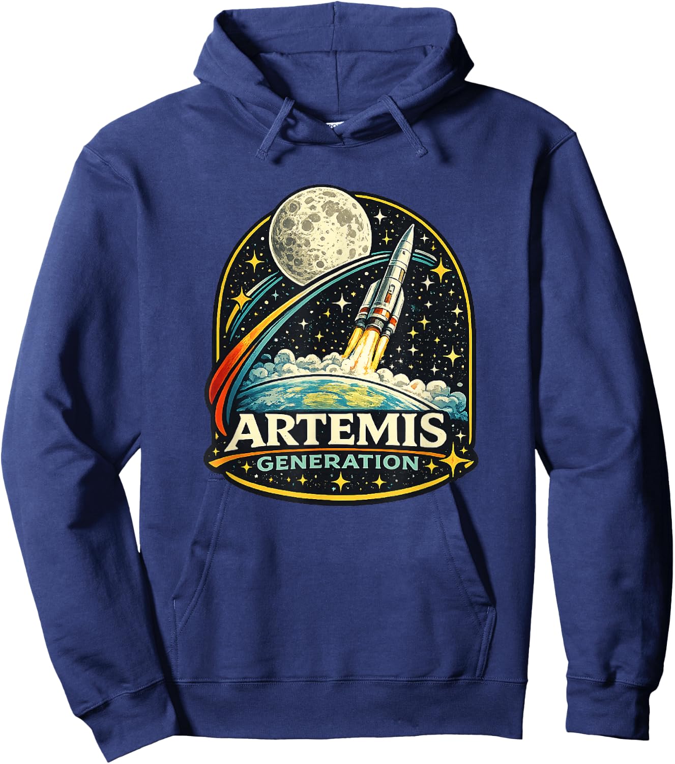 Startraum für Mondraketen der Artemis Generation Hoodie - Hoodie | Navy