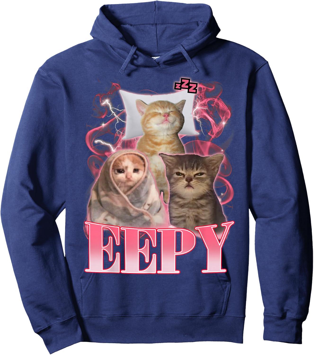 Men Women Hoodie - Hoodie | Navy