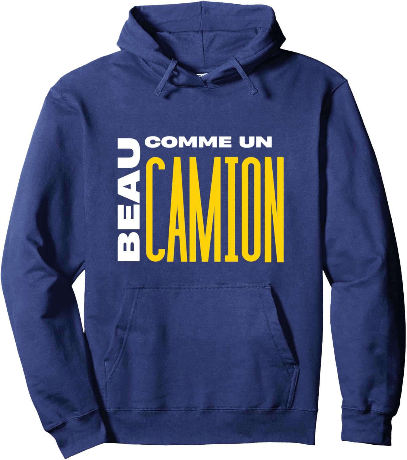 Total Attraction Beautiful Like A Long Handle Truck Hoodie - Hoodie | Navy