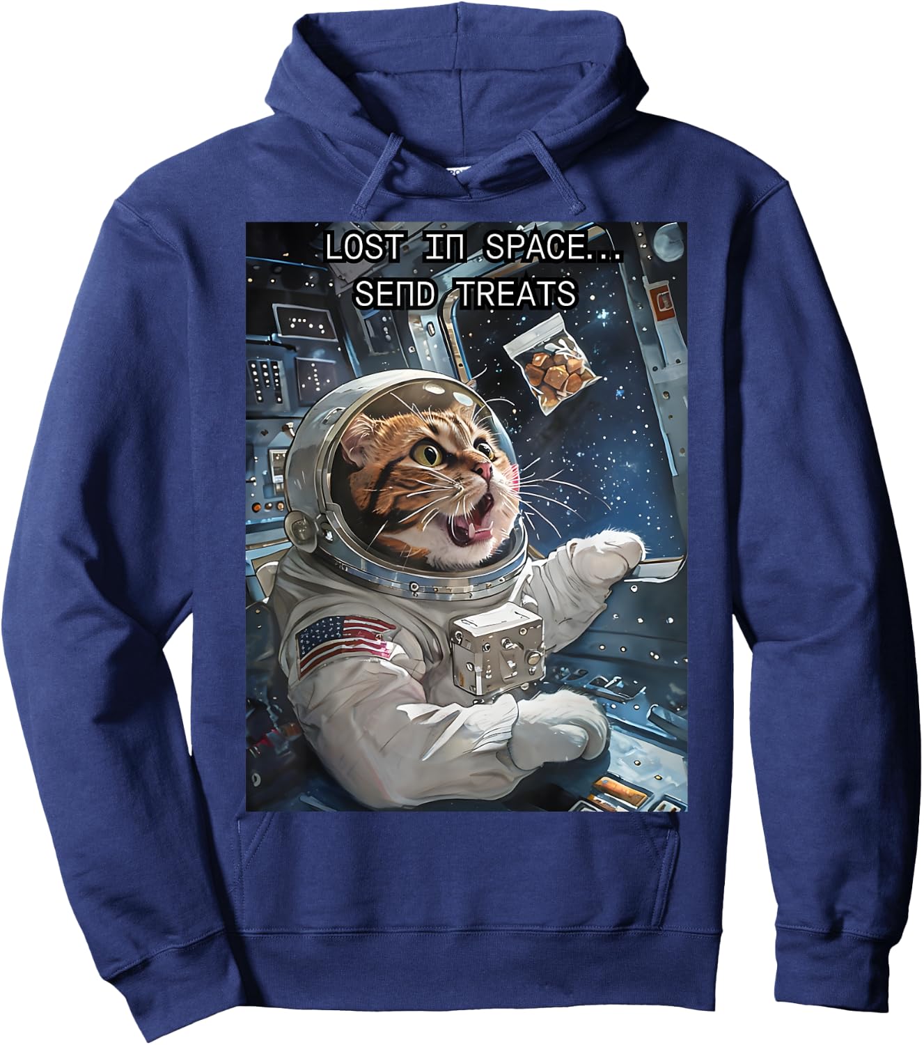 Lost in Space Send Treats Hoodie - Hoodie | Navy