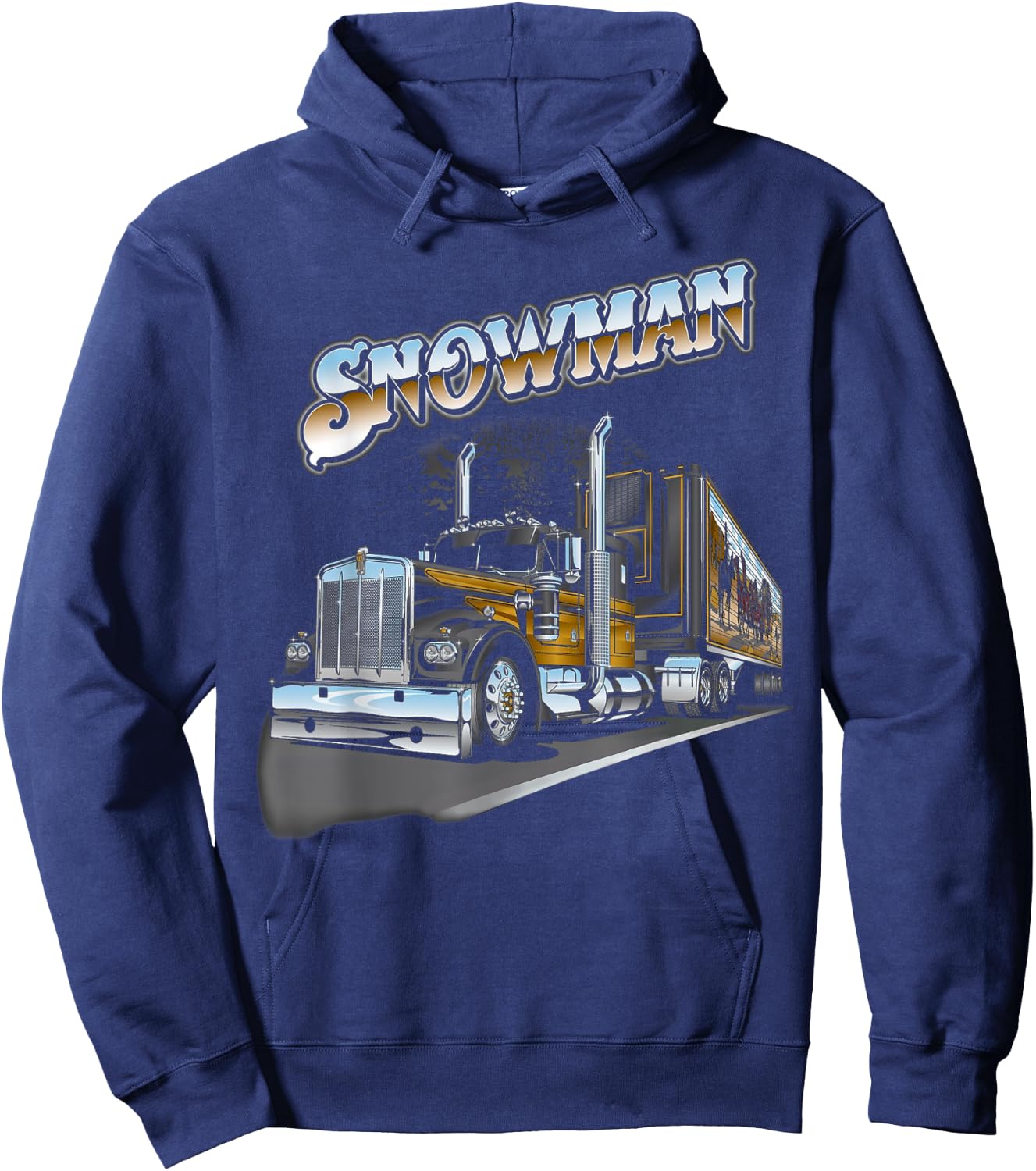 Classic Cars Vintage Trucking Bandit 1977s Outfits American Hoodie - Hoodie | Navy