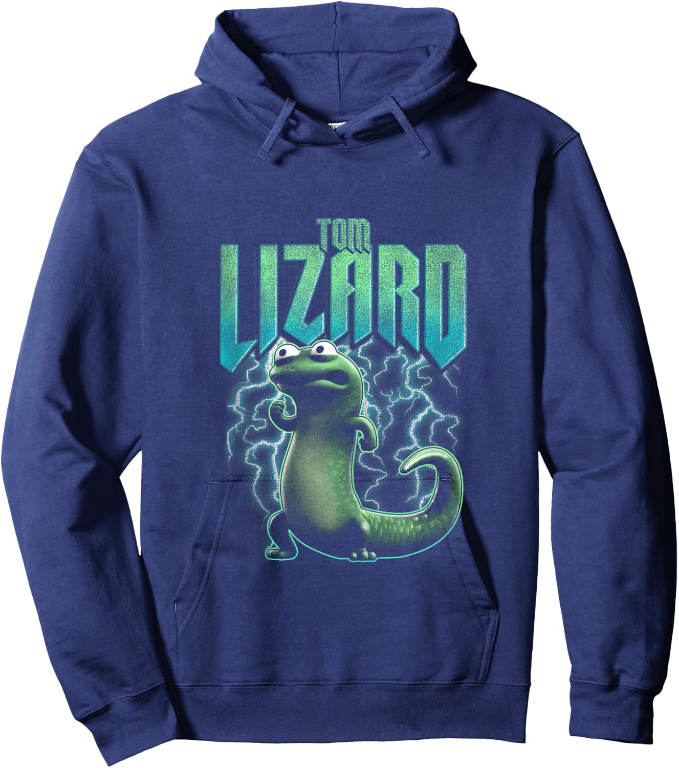 Disney Pixar Hoppers Tom Lizard Cool Distressed Poster Hoodie - Hoodie | Navy