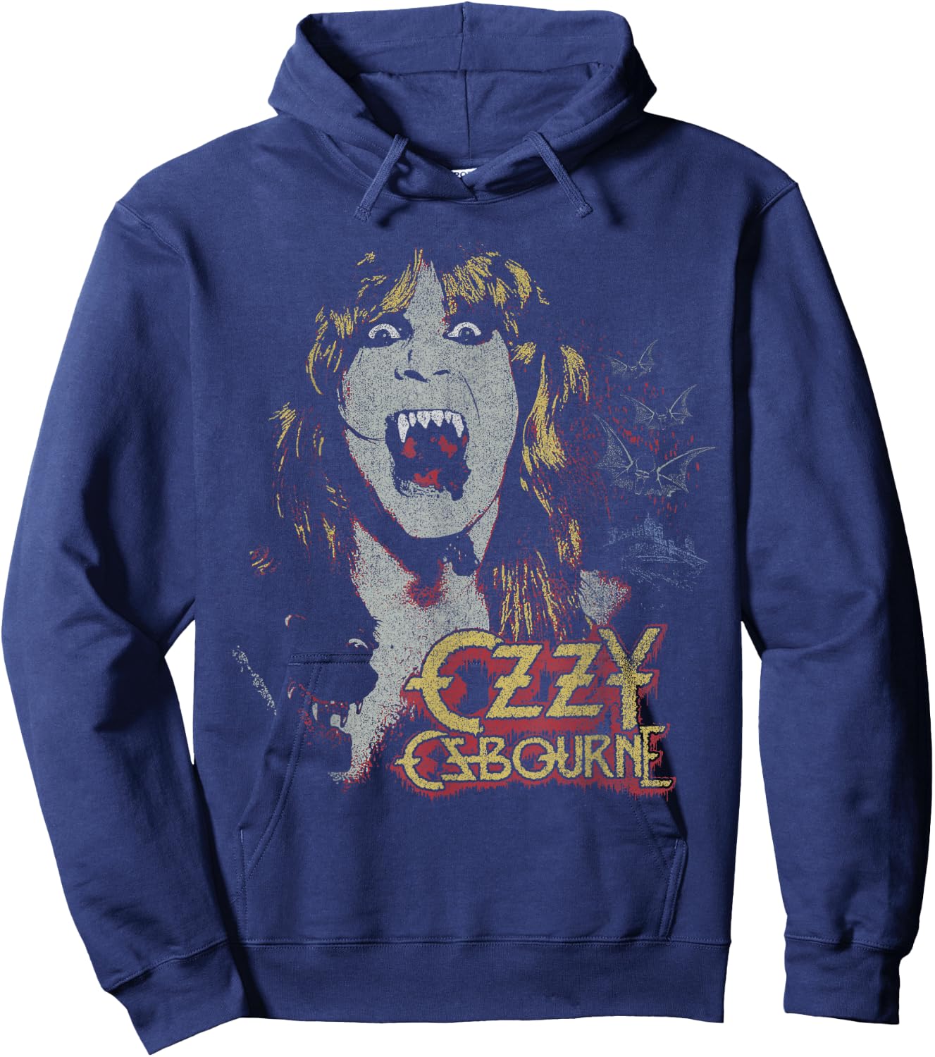 Ozzy Osbourne Die Rede vom Teufel im Vintage-Look Hoodie - Hoodie | Navy