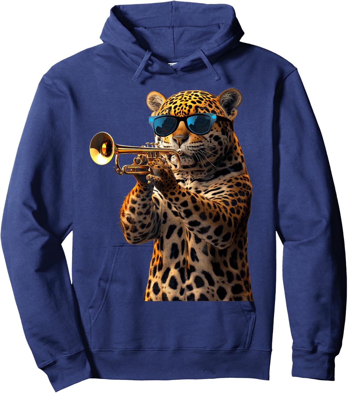 Jaguar Trumpet Hoodie - Hoodie | Navy