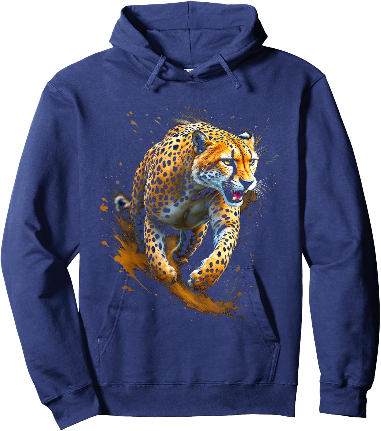 Cheetah Hoodie - Hoodie | Navy