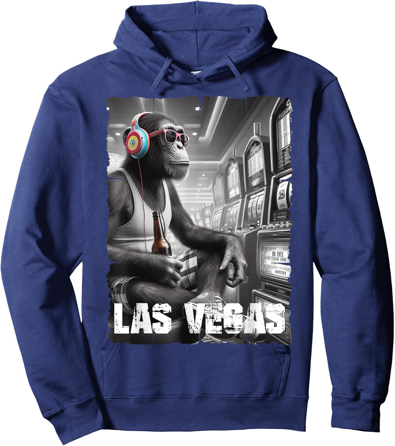 Las Vegas Casino Outfit , Slots, Spielautomat, Poker Hoodie - Hoodie | Navy