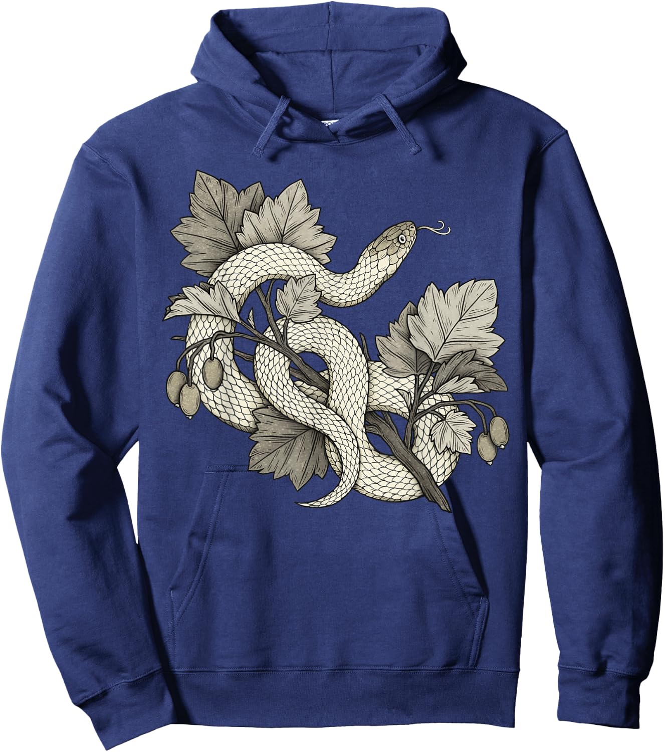 Snake Alternative Gothic Witchcraft Occult Dark Academia Art Hoodie - Hoodie | Navy