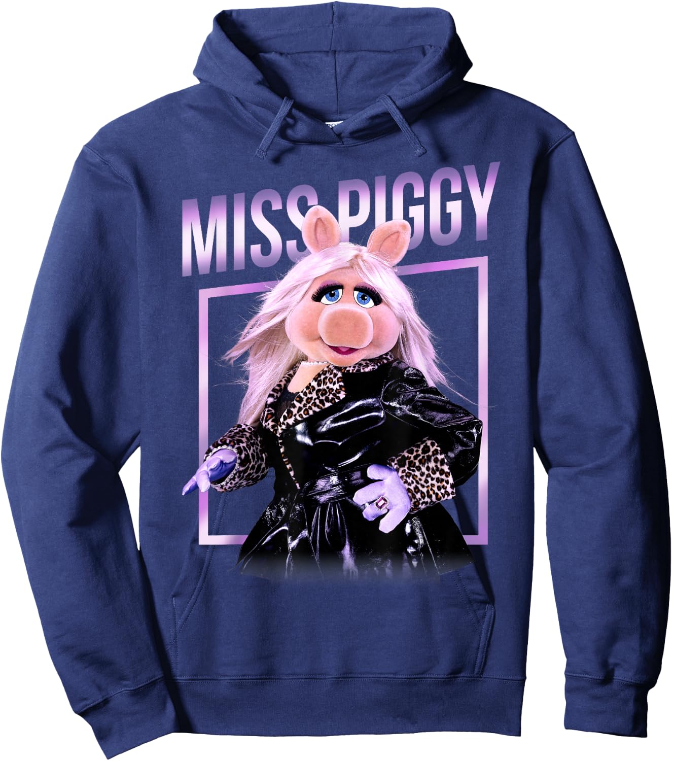 Disney The Muppets Missy Piggy Framed Hoodie - Hoodie | Navy
