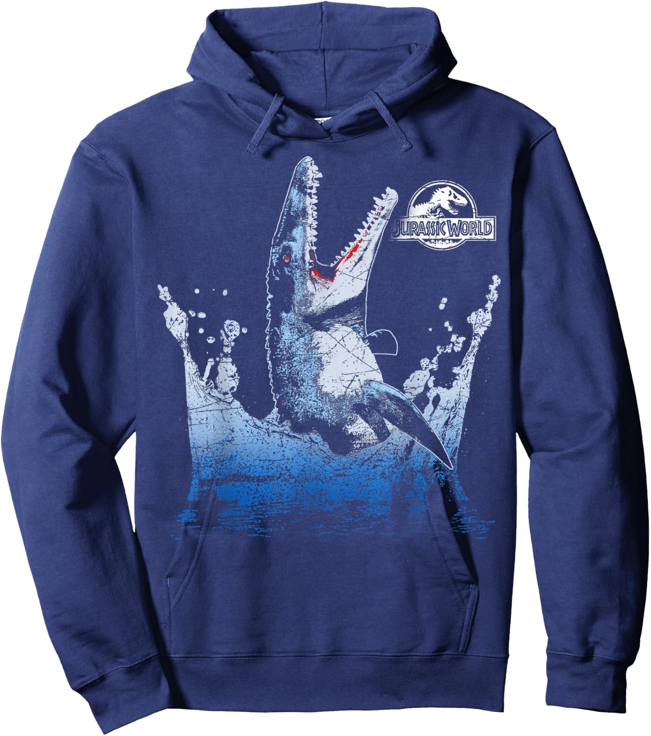 Jurassic World Aquatic Dinosaur Splash Hoodie - Hoodie | Navy