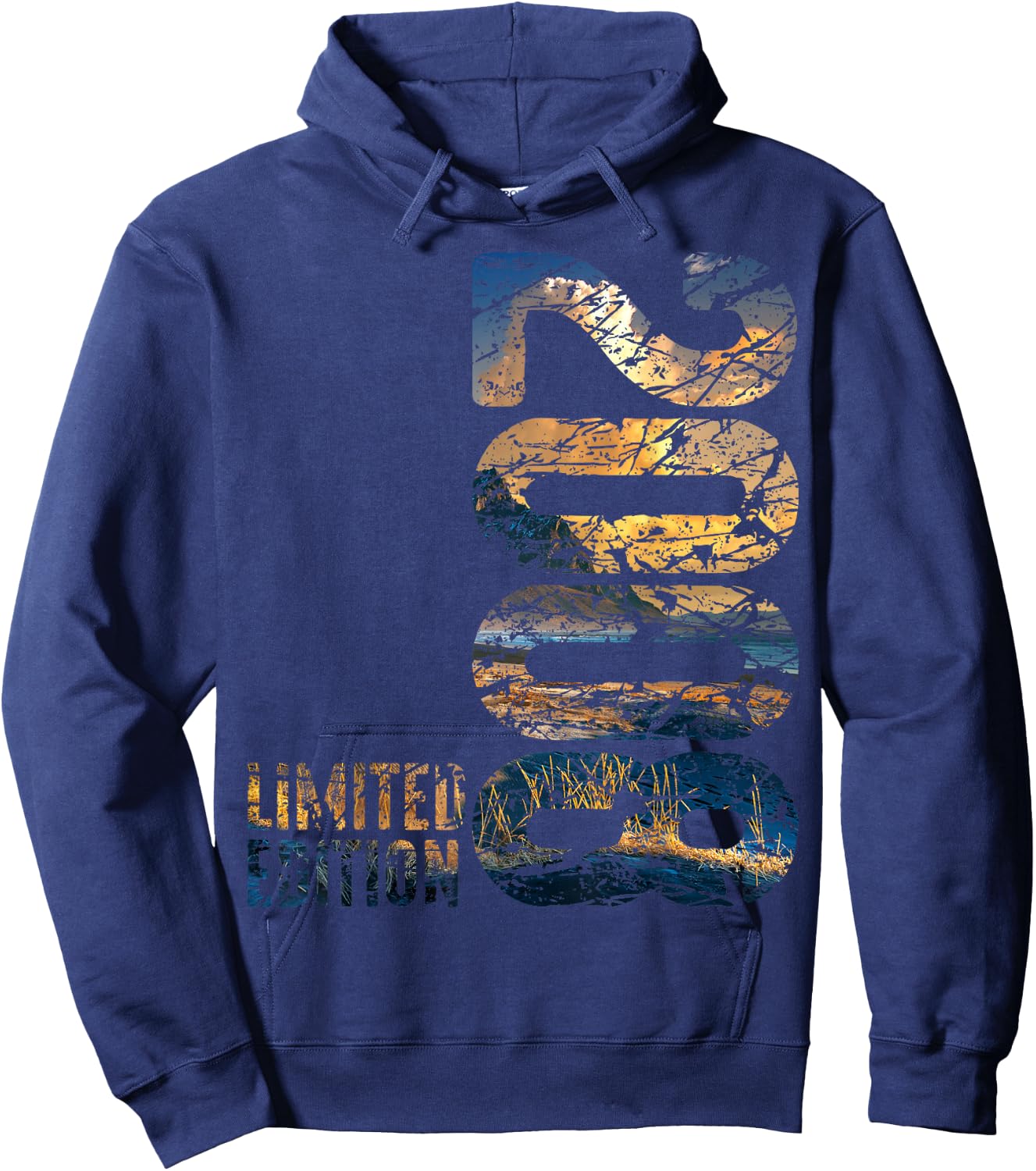 15th Birthday Boy Girl 15 Years 2008 Funny Gift , black Hoodie - Hoodie | Navy