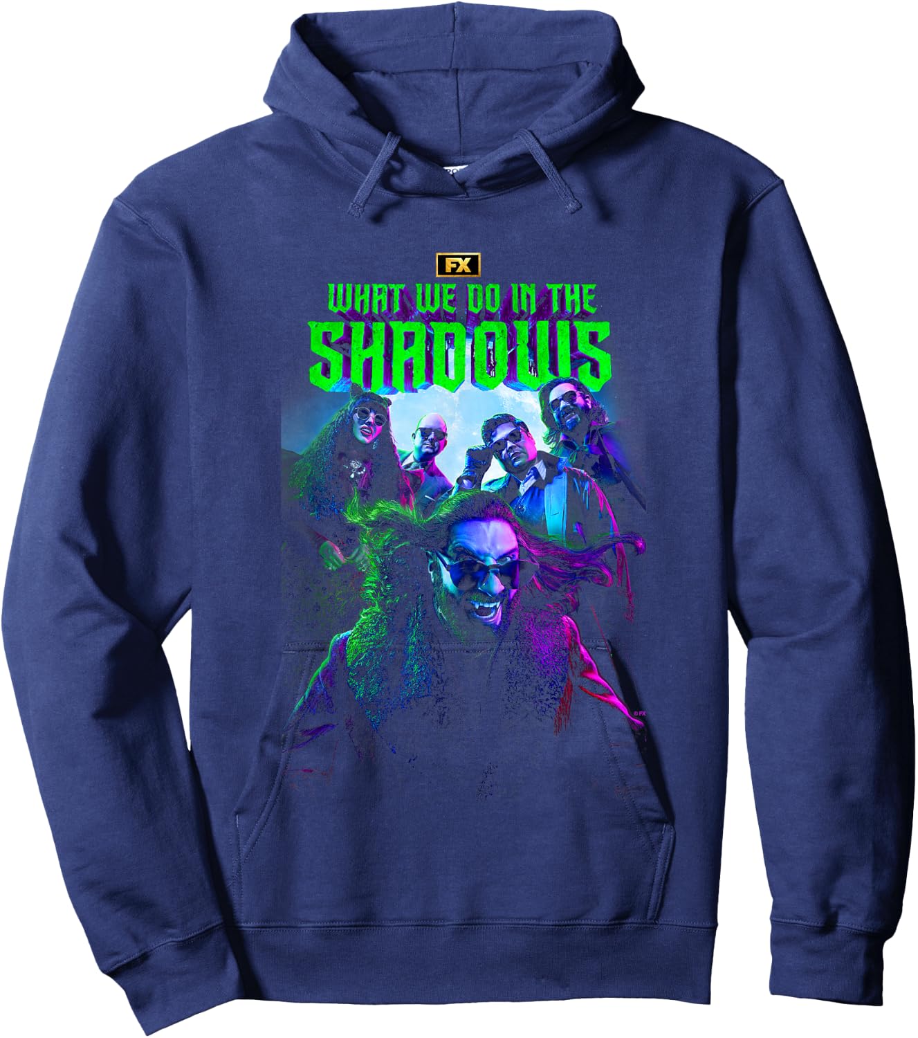What We Do In The Shadows Vampire Cast Hoodie - Hoodie | Navy