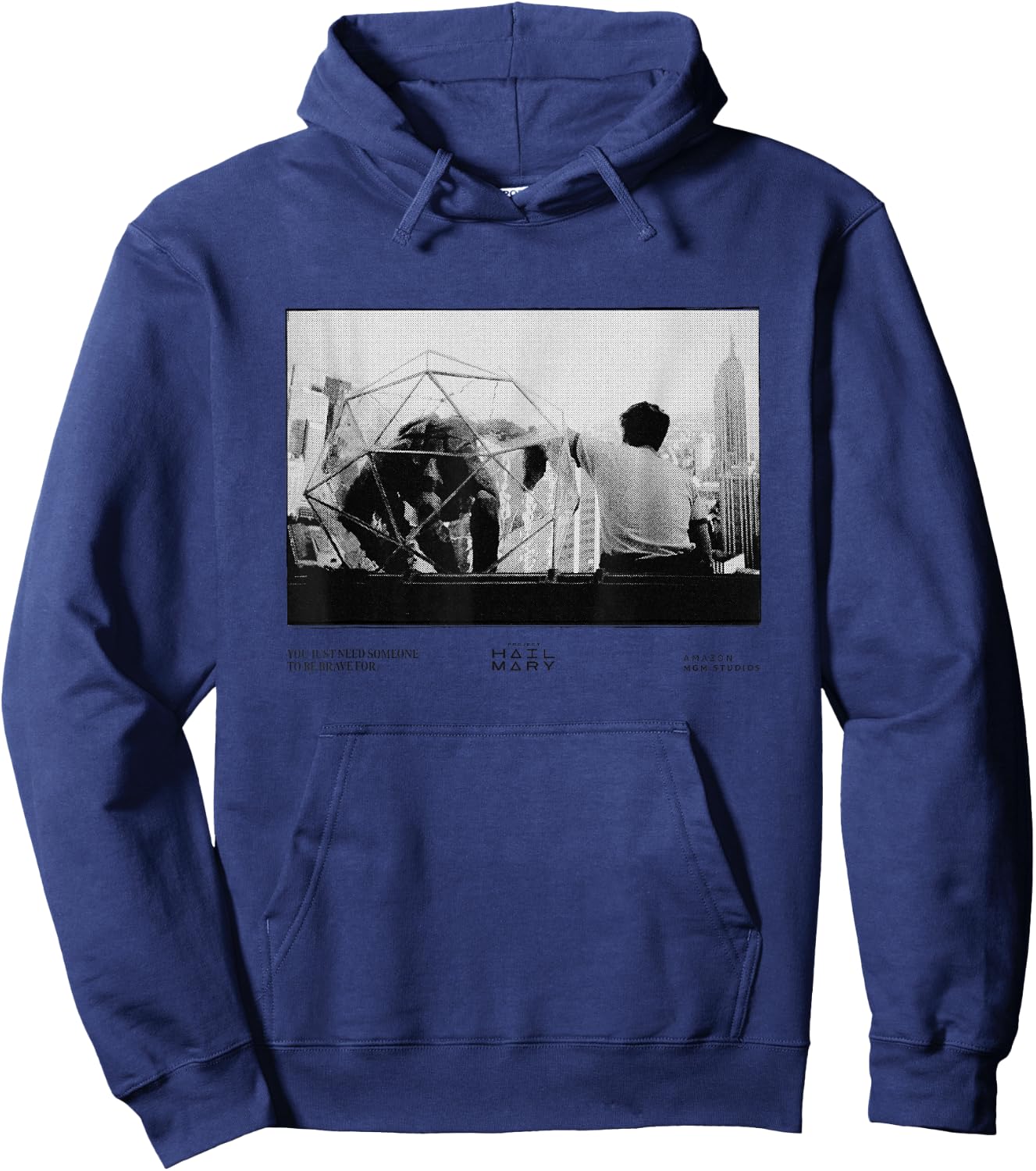 Du brauchst nur jemanden Hoodie - Hoodie | Navy