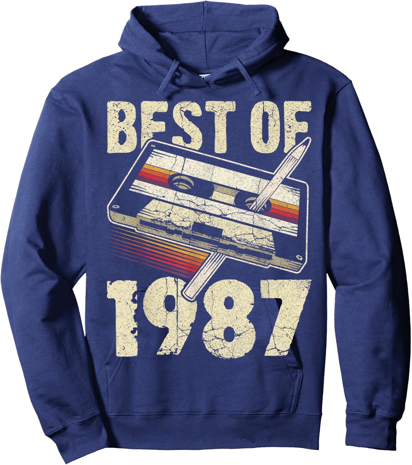 Best of 1987, Audio Kassette, 39. Geburtstag, 39 Jahre alt Hoodie - Hoodie | Navy
