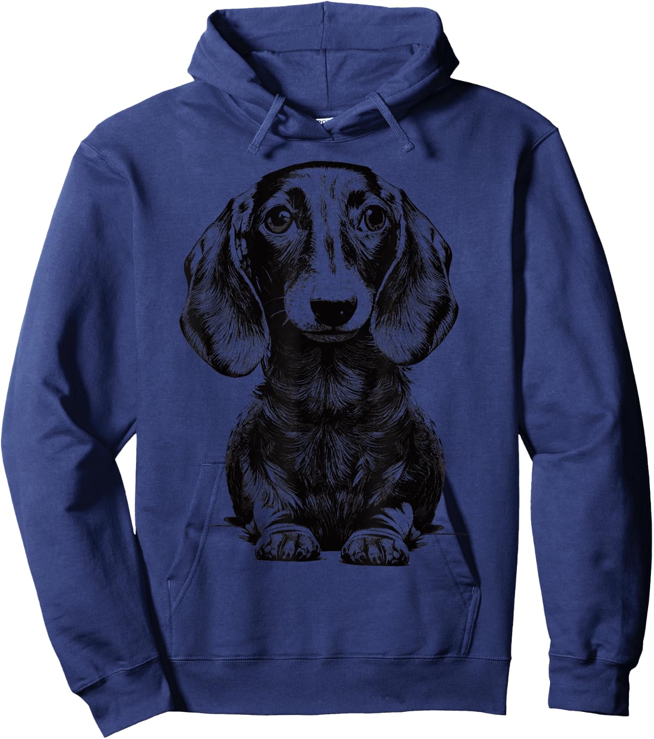 Dachshund, Wiener Dog Puppy, Doxie Mom Hoodie - Hoodie | Navy