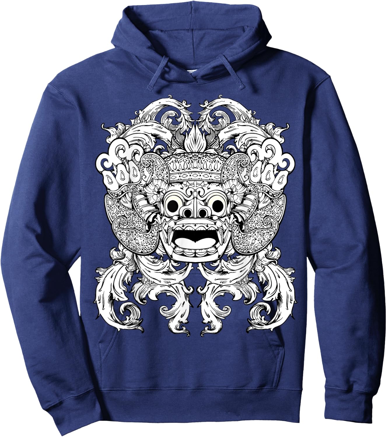 Barong Bali Indonesia Balinese Culture Dance Character Hindu Hoodie - Hoodie | Navy