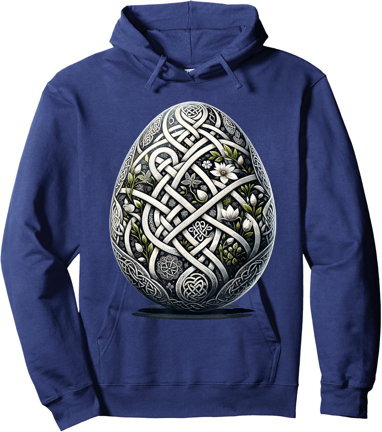 Easter Ostara Eostre Pagan Witchcraft Spring Moon Hoodie - Hoodie | Navy