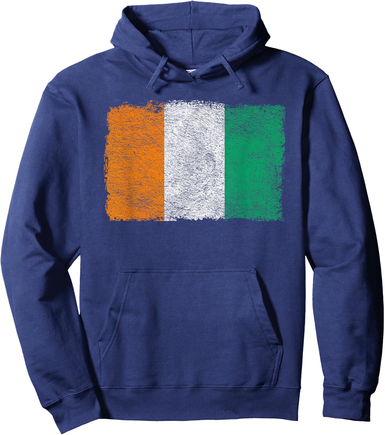 Ivory Coast Flag COTE D'Ivoire ABIDJAN Yamoussoukro Hoodie - Hoodie | Navy