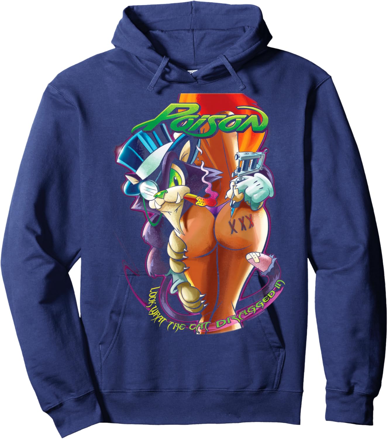 Poison - Tattoo Artist Hoodie - Hoodie | Navy