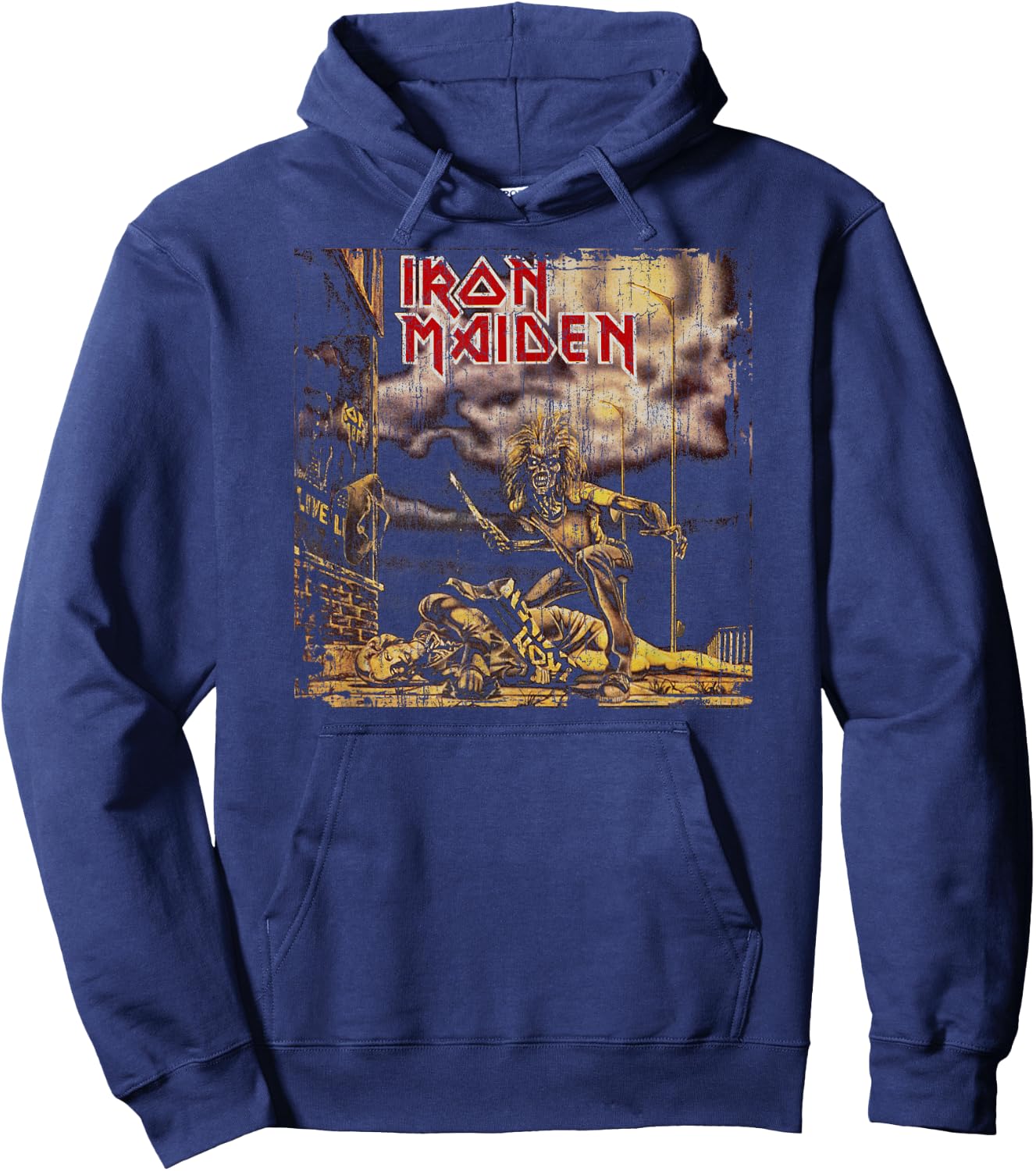 Iron Maiden - Sanctuary Hoodie - Hoodie | Navy