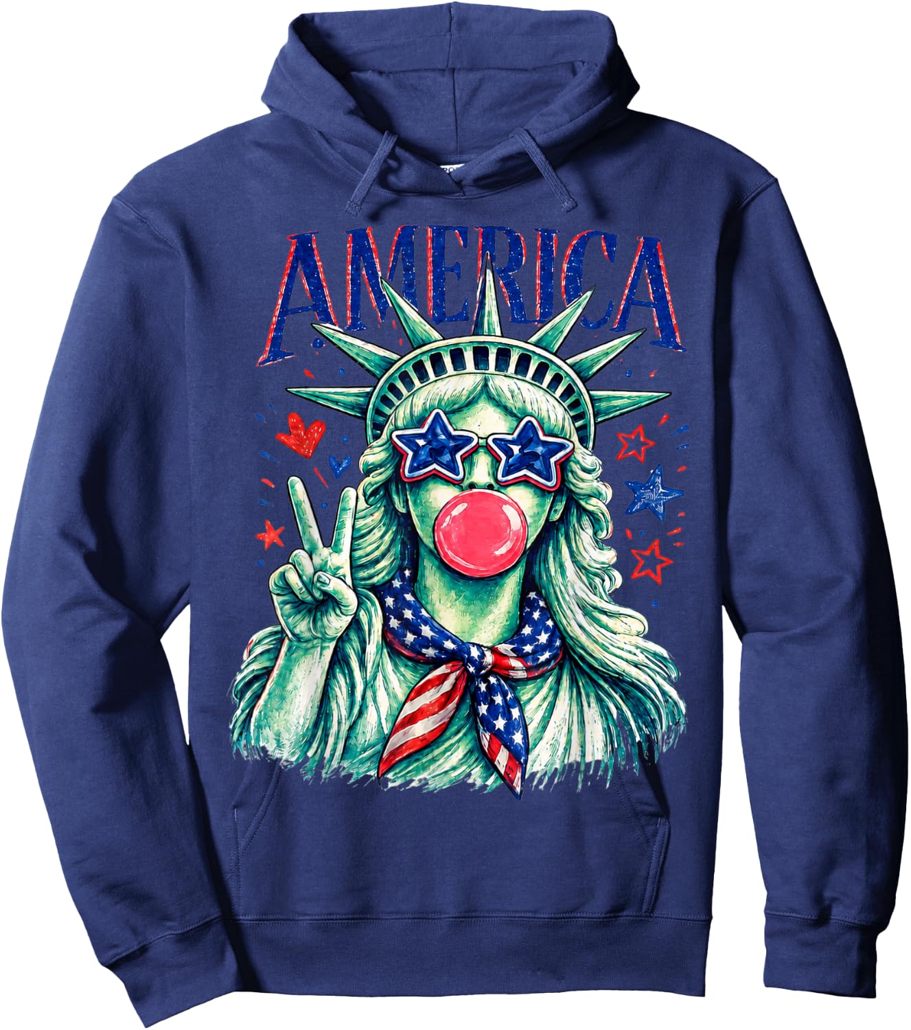 4th of July Hoodie - Hoodie | Navy
