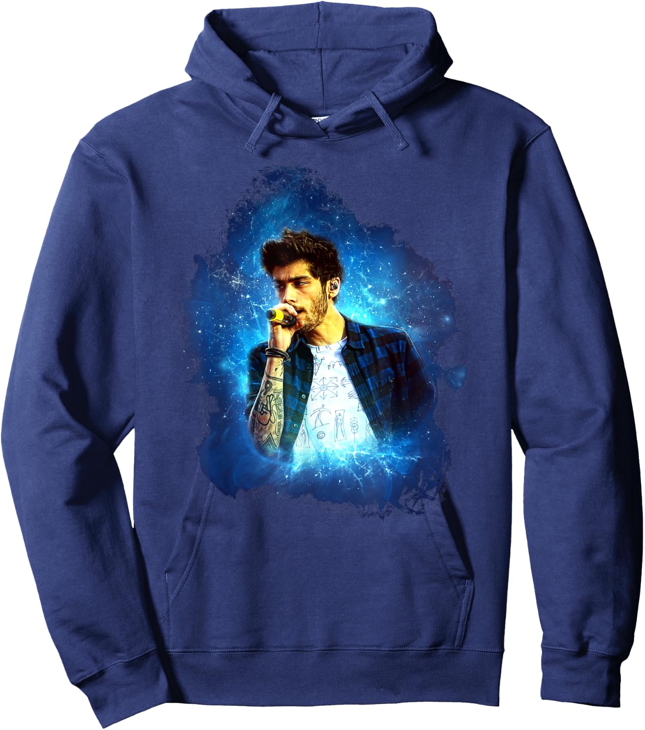 Zayn Malik One Direction Murrayfield Stadium 2014 , Black, S Hoodie - Hoodie | Navy