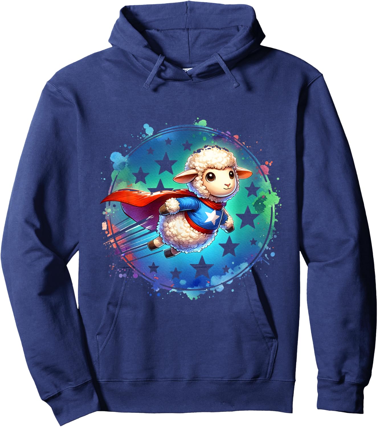 T-Shirt Hoodie - Hoodie | Navy
