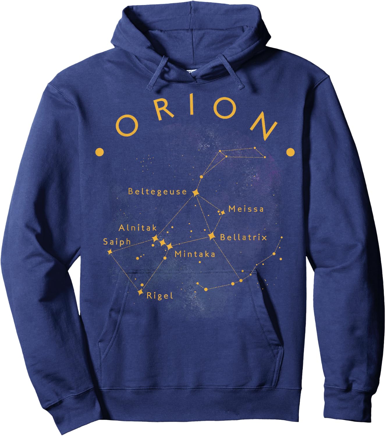 Orion Constellation Astronomy Lover Stargazing Hoodie - Hoodie | Navy