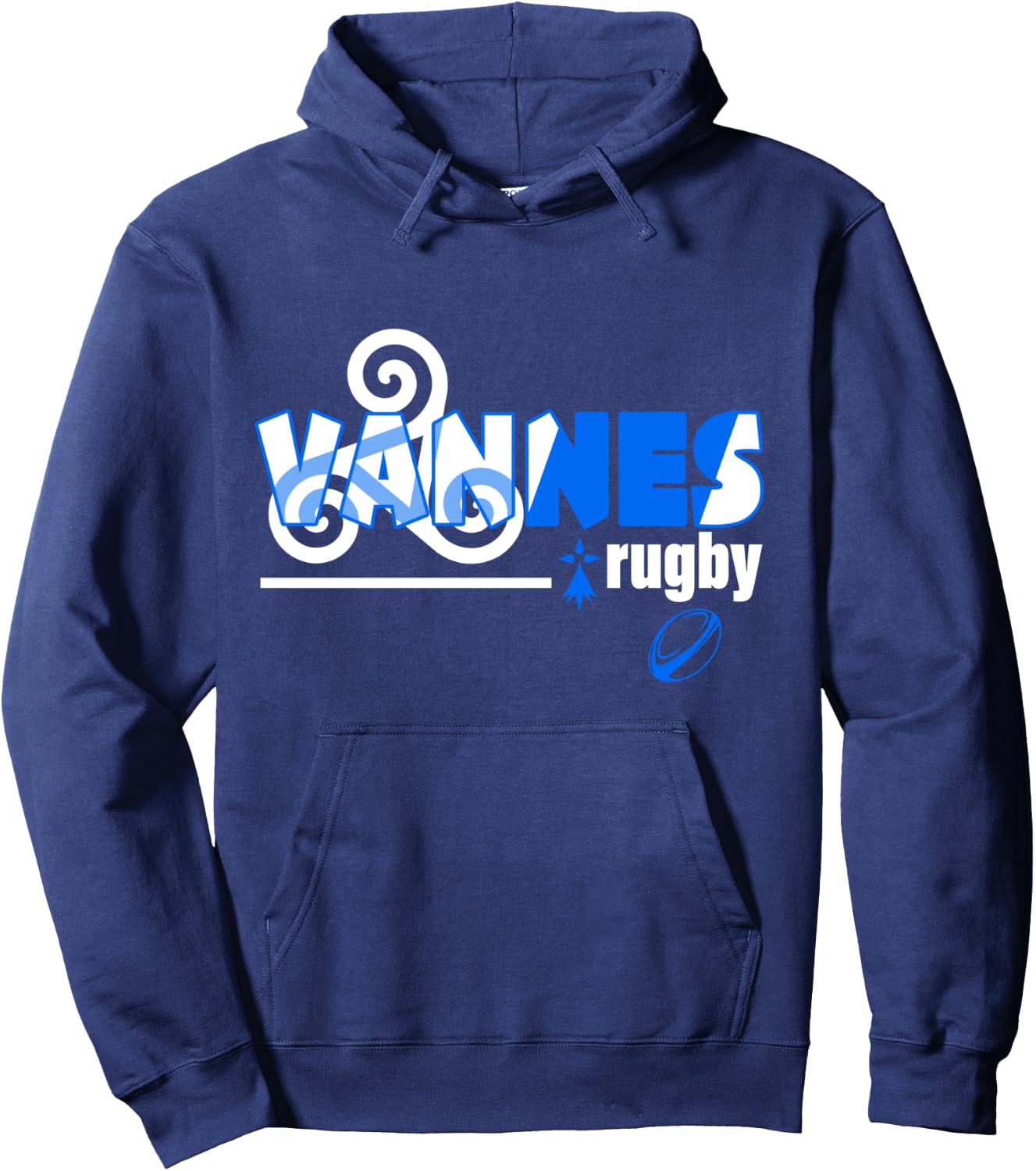 Rugby Valves Support RCV Men Women Children , Black, S Hoodie - Hoodie | Navy