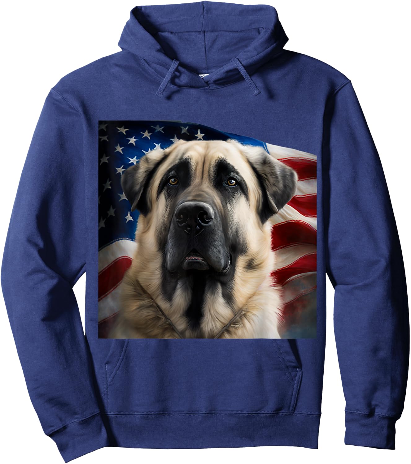 Anatolian Shepherd Dog 4th of July - Anatolian Shepherd Dog Women Kids Hoodie - Hoodie | Navy