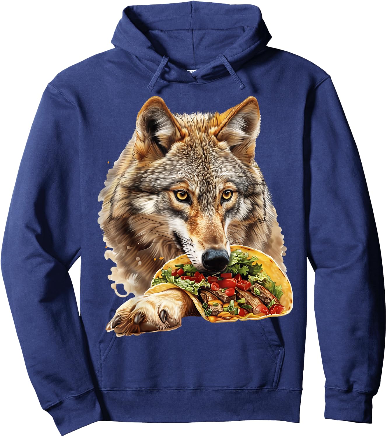 Wolf Tacos Hoodie - Hoodie | Navy