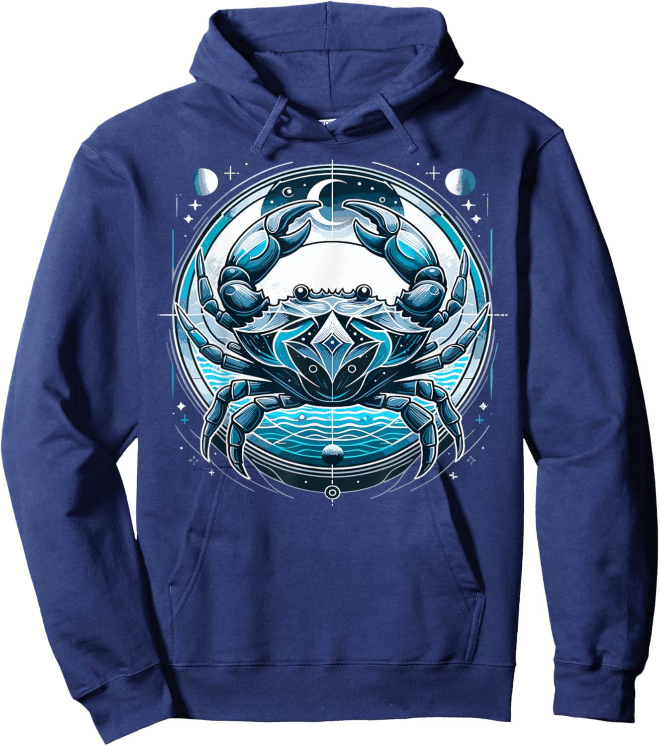 Signe astrologique du Cancer Astrologie , Black, S Hoodie - Hoodie | Navy