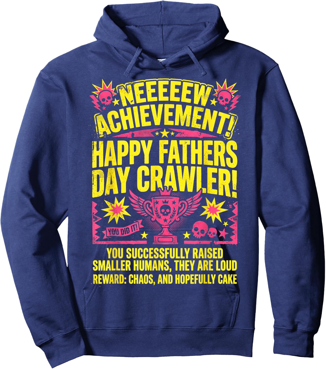 T-Shirt Hoodie - Hoodie | Navy
