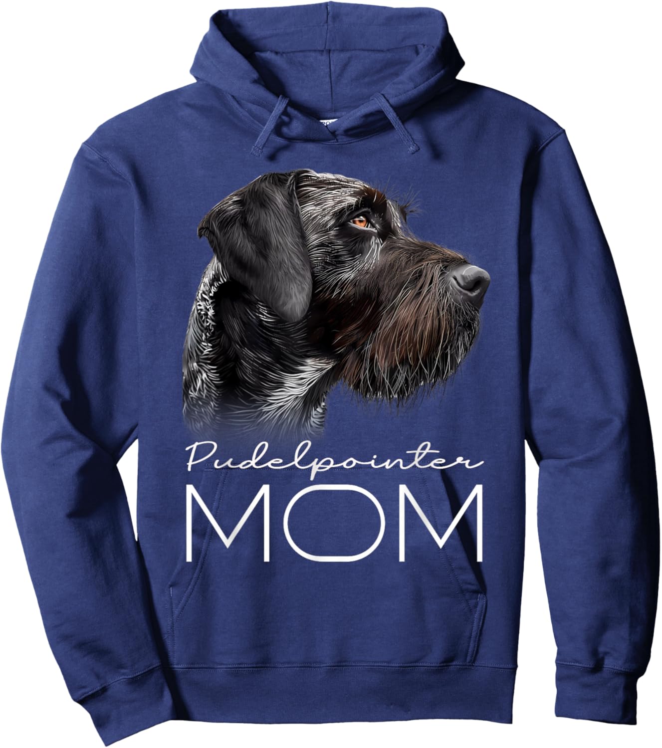Pudelpointer Dog Mom Women Hoodie - Hoodie | Navy