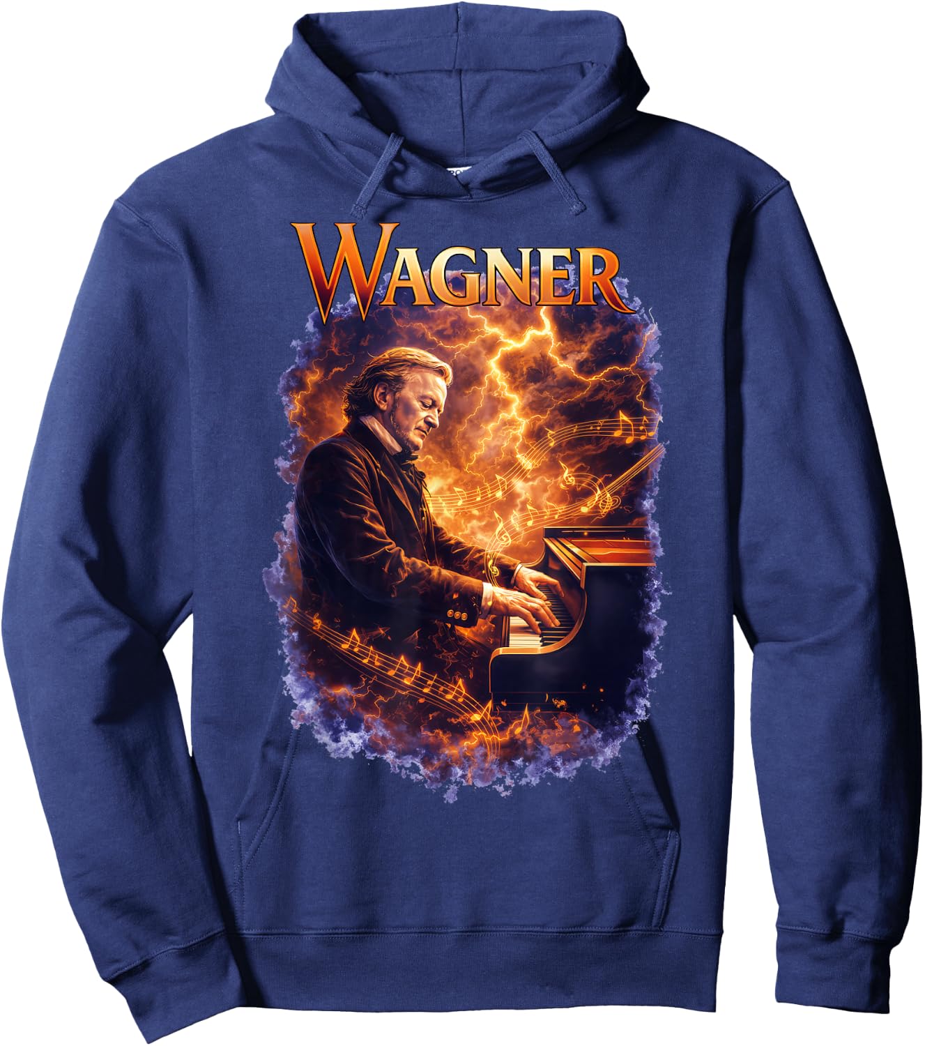 Richard Wagner Komponist Hoodie - Hoodie | Navy