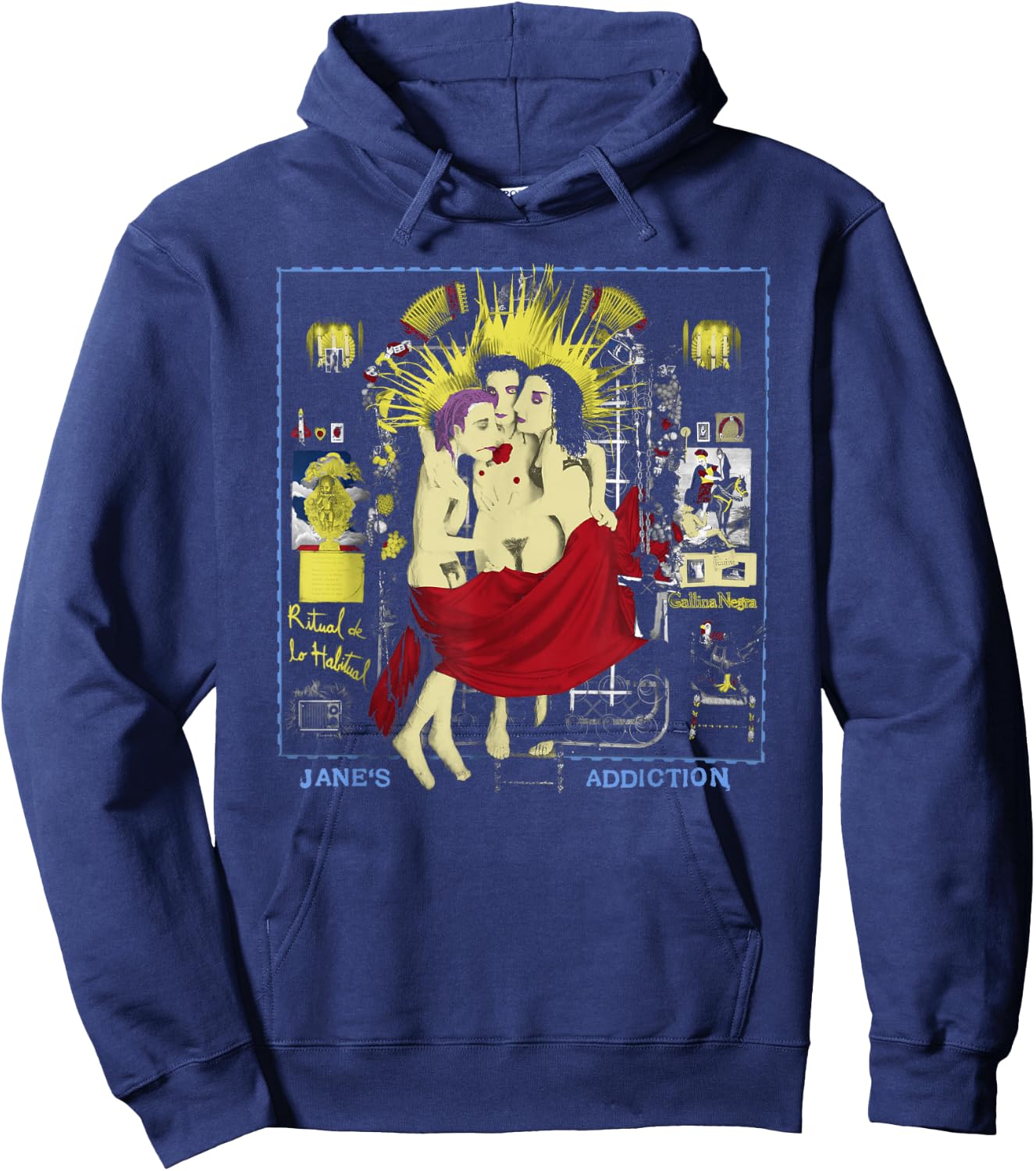 Jane’s Addiction Habitual Hoodie - Hoodie | Navy
