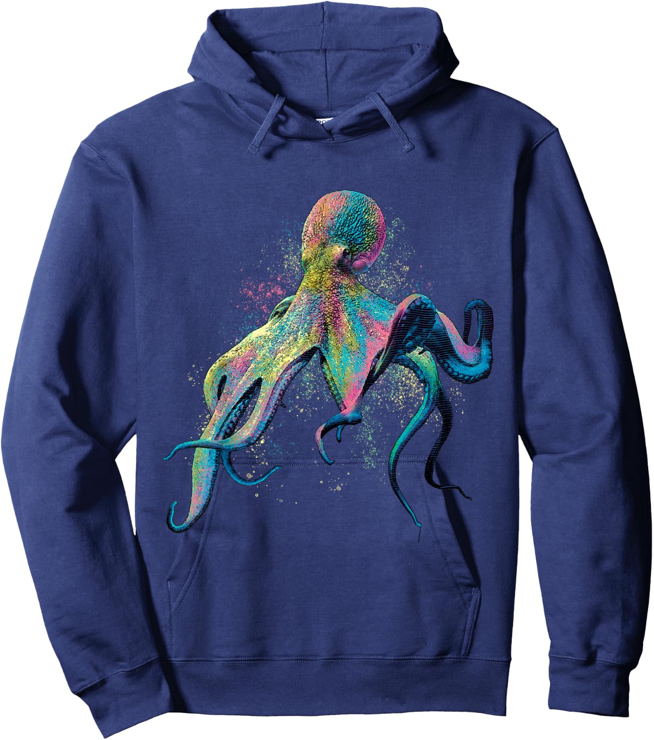 Octopus Ocean Animal Marine Biologist Scuba Diving Diver Hoodie - Hoodie | Navy