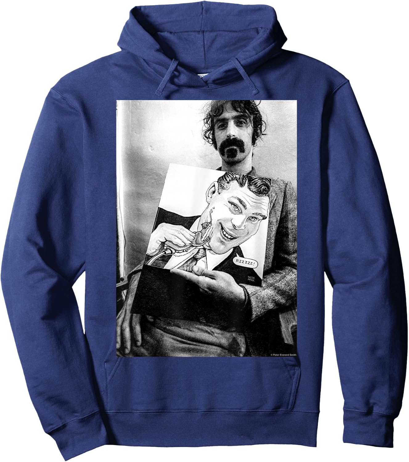 Frank Zappa Weasels Ripped My Flesh Album by Everard Smith Hoodie - Hoodie | Navy