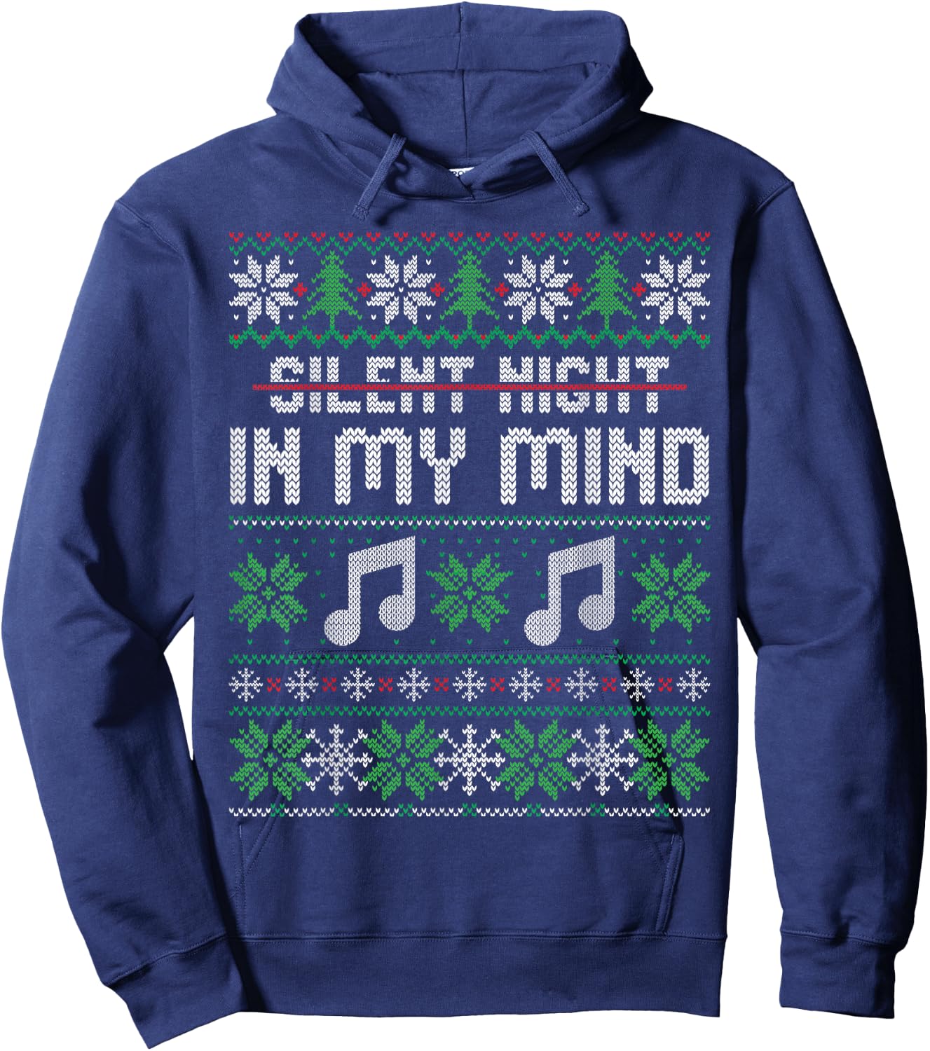In My Mind Christmas Hoodie - Hoodie | Navy