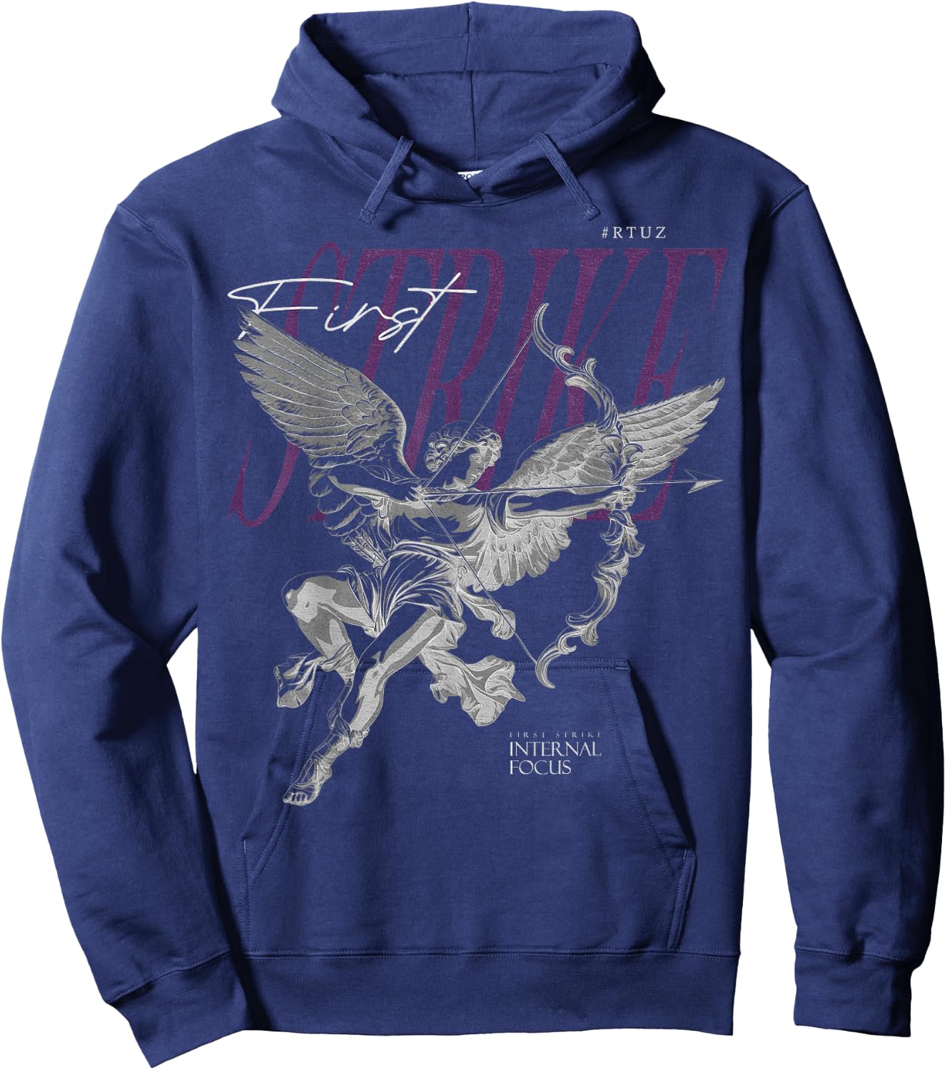 Modern Hip Hop Vintage Graffiti Urban Angel Streetwear , black Hoodie - Hoodie | Navy