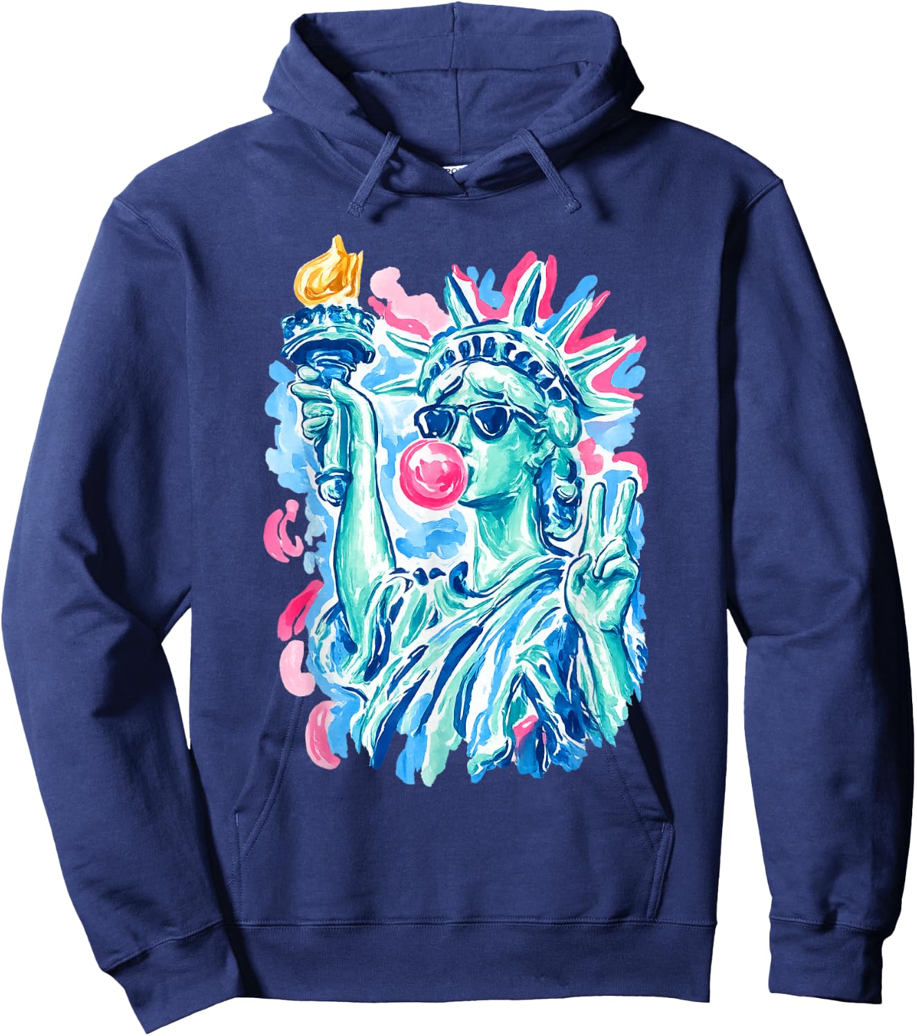 4th of July Hoodie - Hoodie | Navy