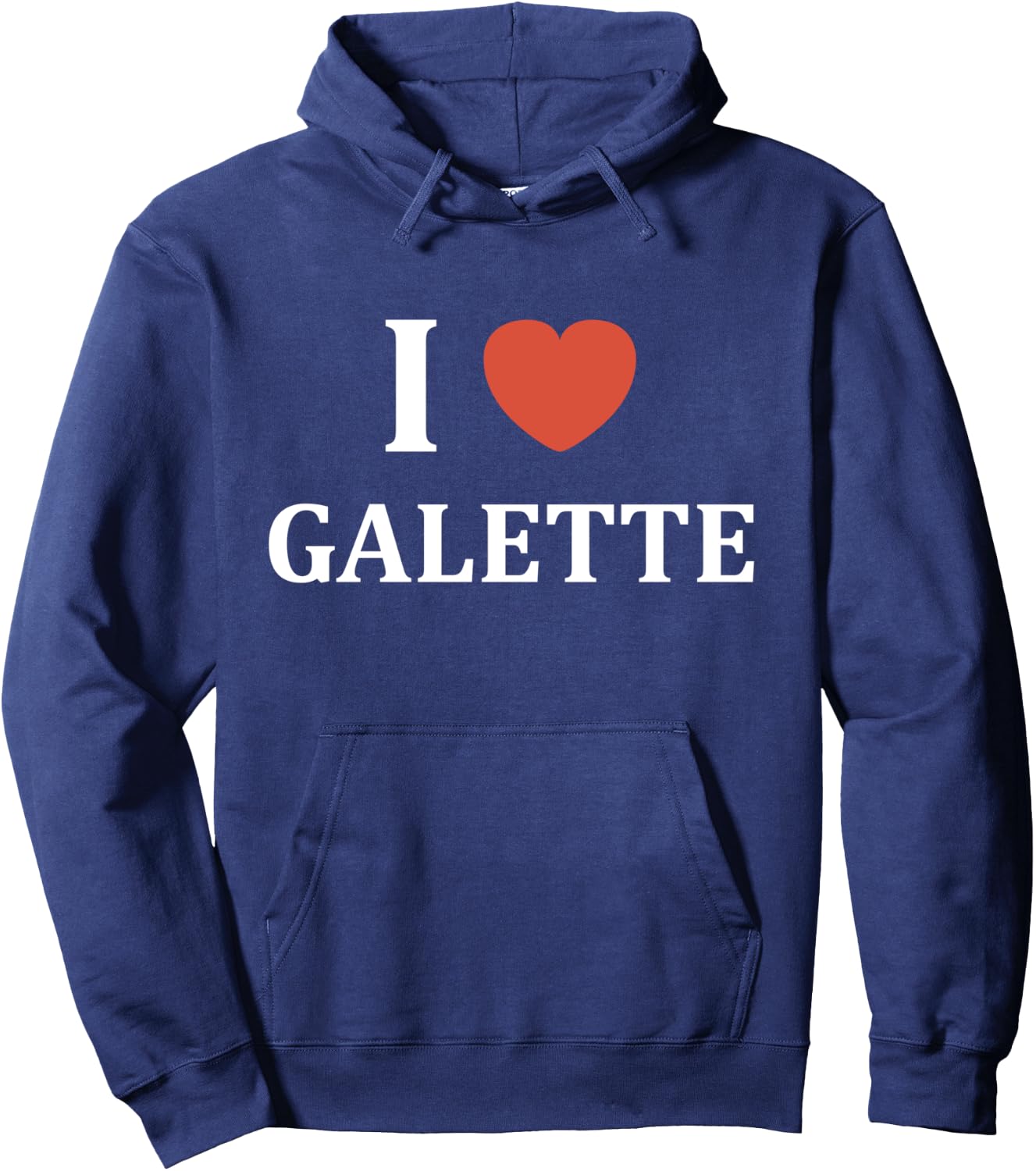 Food Cake Cake Love i Love Long Handle Hoodie - Hoodie | Navy